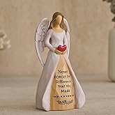 Thank You Angel Figurine 5.5" - Inspirational Appreciation Gift for Women, Coworkers, Teachers, Nurses,Friends for Employee Recognition, Birthday, Mother's Day, Retirement or Christmas