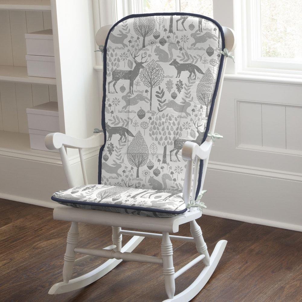 Best carousel design rocking chair pads