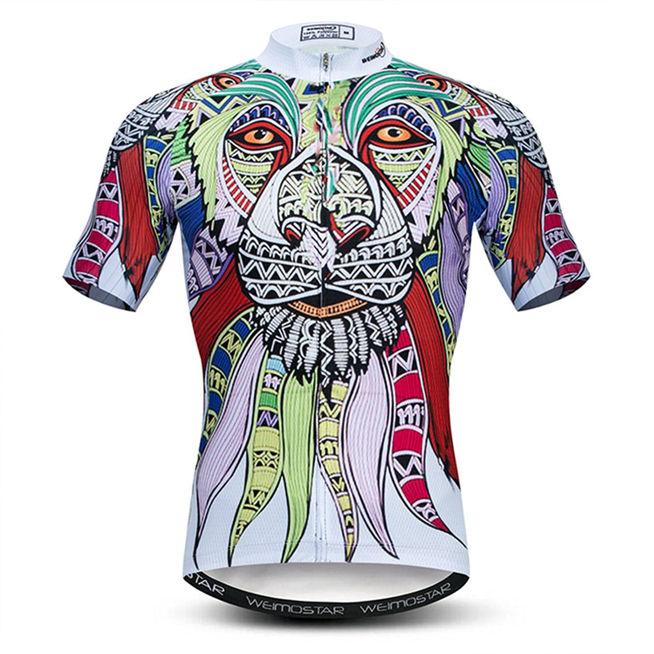 Weimostar Men's Cycling Bike Jersey Short Sleeve
