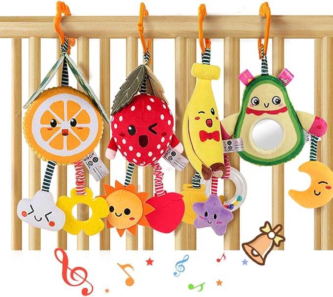 Spirale Giocattolo Per Passeggino Ballery - Con Sonagli E Animaletti, Lion - Foto 4