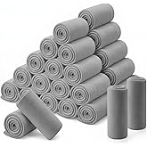Newwiee 48 Pcs Fleece Throw Blankets Bulk 50'' x 60'' Oeko-tex Standard 100 Certified Spring Outdoor Wedding Guest Blankets Lightweight for Sleepover Donation Lap Pet Sofa Home (Gray)