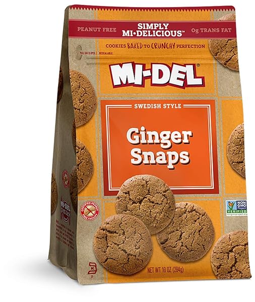 MI-DEL GINGER SNAPS 10 OZ