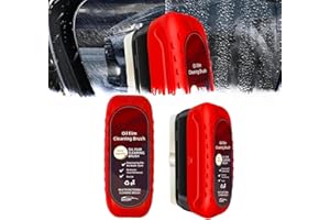 TAOceeXI Automotive Oil Film Cleaning Brush, 2024 New Glass Oil Film Remover for Car, All in One Wipe On Oil Film Remover,Hydrophobic Glass Coating for Windshield ，Improves Clarity and Visibility