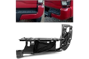 HECASA Rear Bumper Outer Extension Insert Bracket Passenger Side RH Compatible with Tacoma 2016-2023 Replacement for 52153-04010 TO1105136