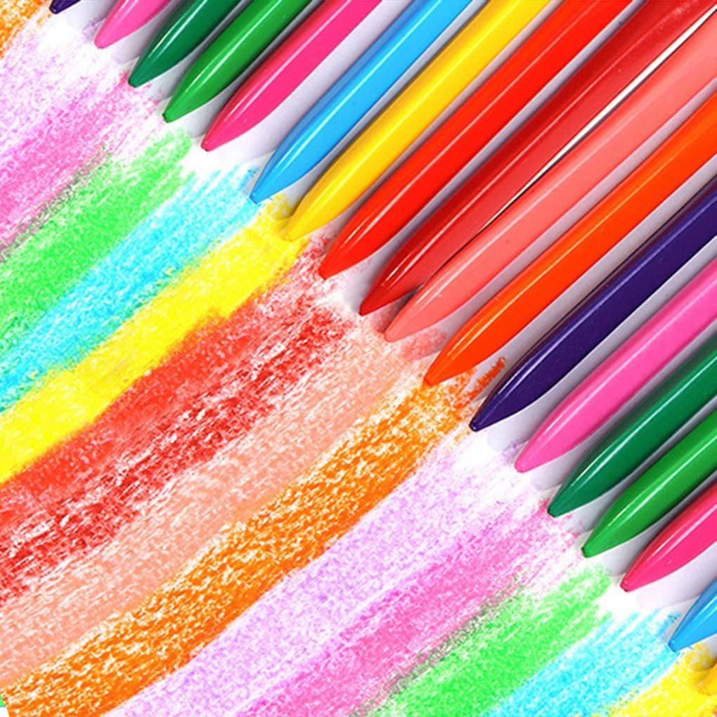 Outils A Dessin Pastels A Lhuile Torsadables Non Toxiques Crayon De Cire Hydrosoluble Pour Bebes Et Enfants Crayons Lavables De 36 Couleurs Cuisine Et Maison Lemoncitylive Com