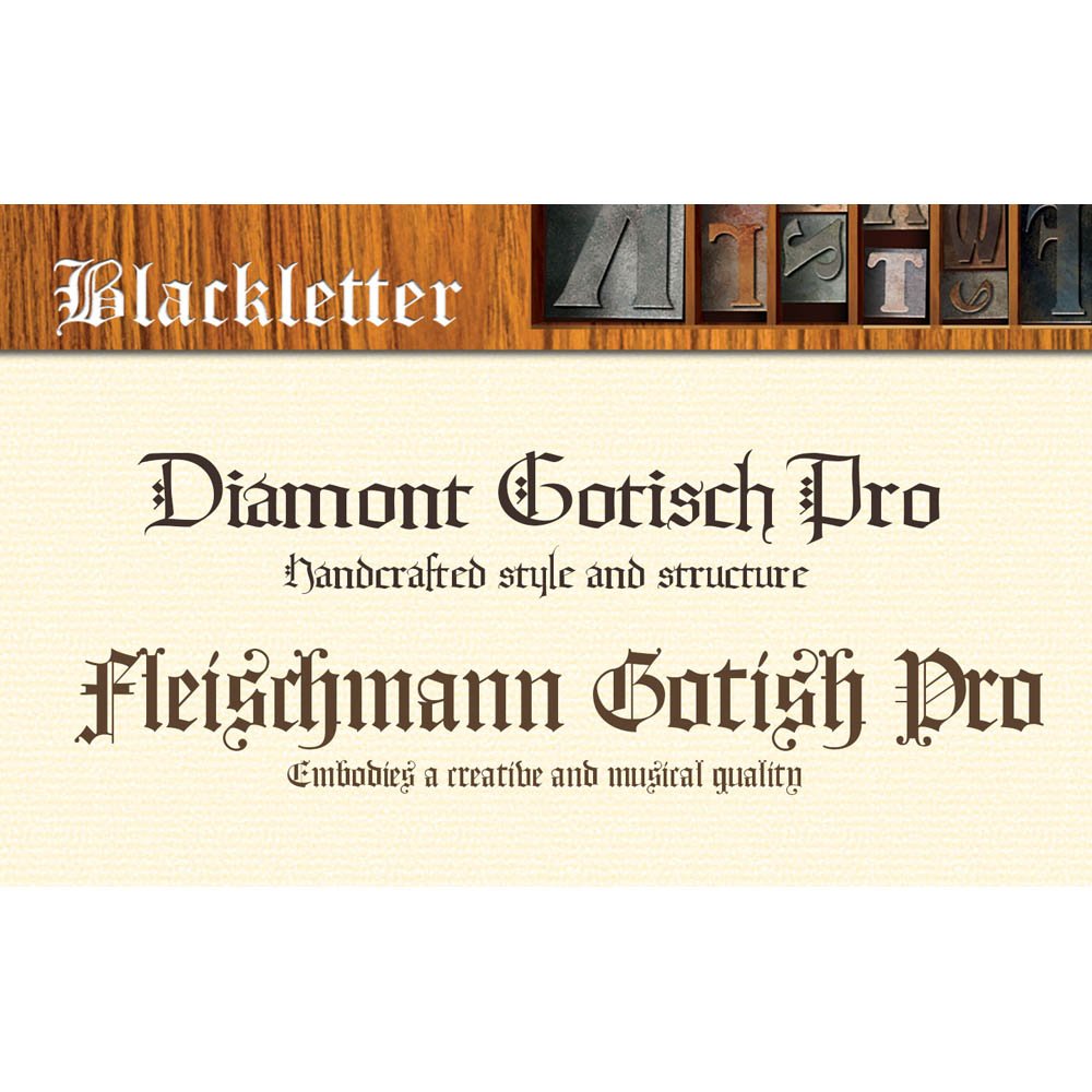 Font Collection: Elegant Blackletter PC [Download] - Thumbnail 2