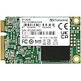 Transcend 512GB mSATA SSD with Dram Cache, Up to 560MB/s, Mini SATA III 6G/s Internal Solid State Drive for Ultrabook, Desktop, Tablet, PC, GPS, Server, 3D TLC NAND Flash, LDPC Error Correction, ECC
