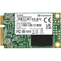 Transcend - TS512GMTS550T　m.2 ssd　msata Transcend 512GB mSATA SSD SATA3 3D TLC : Amazon.ca: Electronics