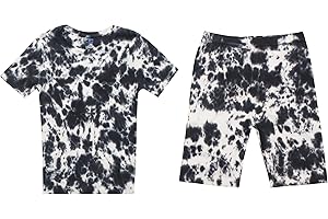 PRINCE OF SLEEP Boys Short Sleeve Cotton Pajamas Sets