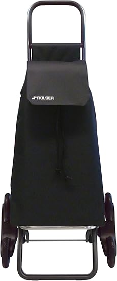 Rolser SAQ006 - Carro de compra (nylon, plegable, 47.5 x 40 x 107 cm