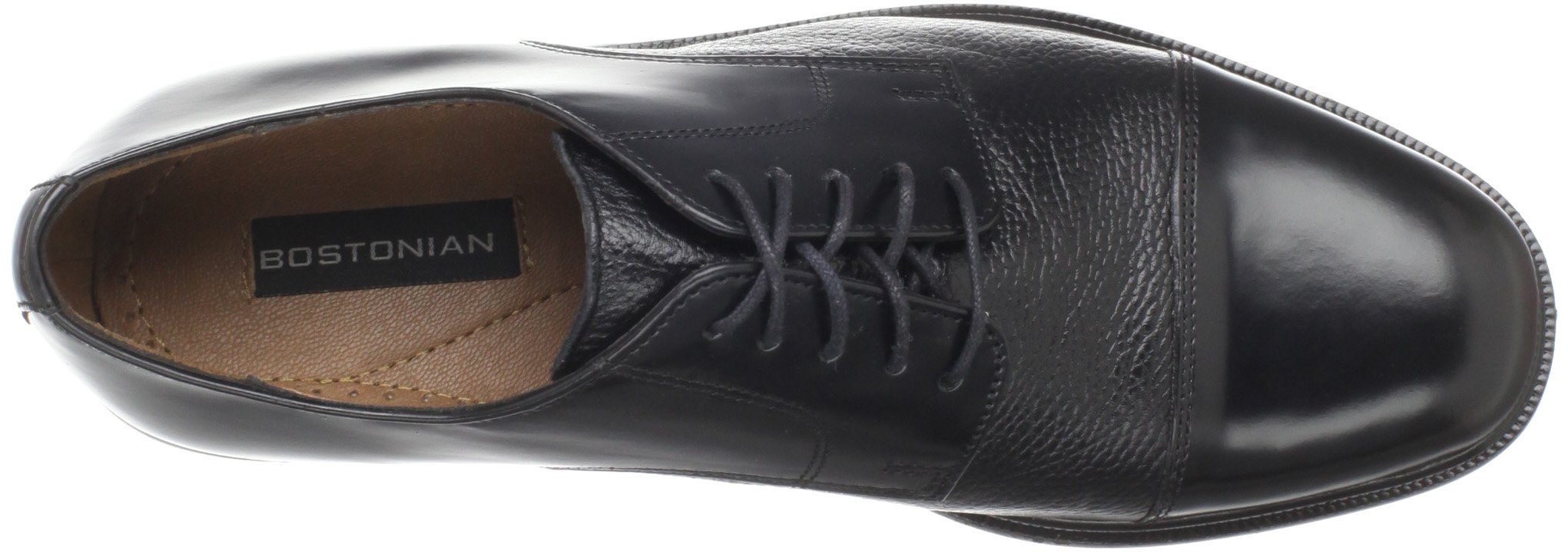 Bostonian Men’s Round Toe Leather Dress Shoes Black 10.5M Oxford 22461 Bostonian Mens Dennison Dress Lace Up | Desertcart Bermuda main image 2