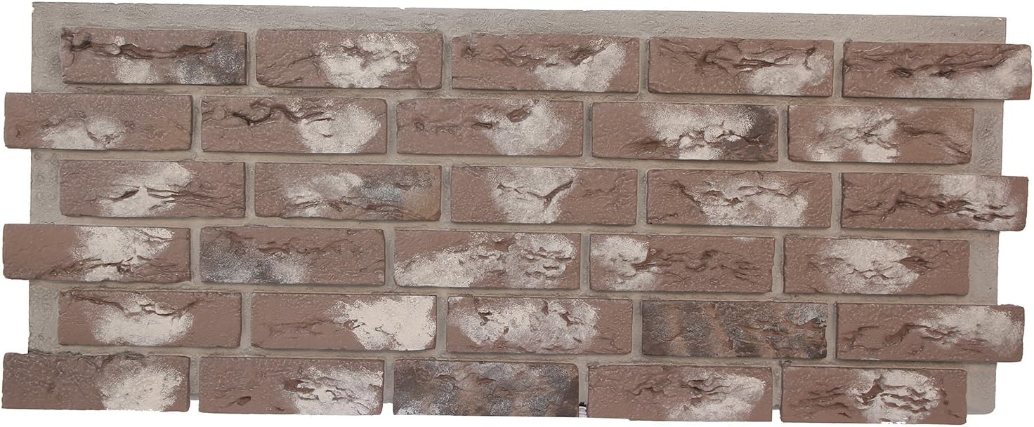 6 PC Non-Formaldehyde 3D DIY Faux Stacked Stone Wall Panel WP080-R06 Muti-Color