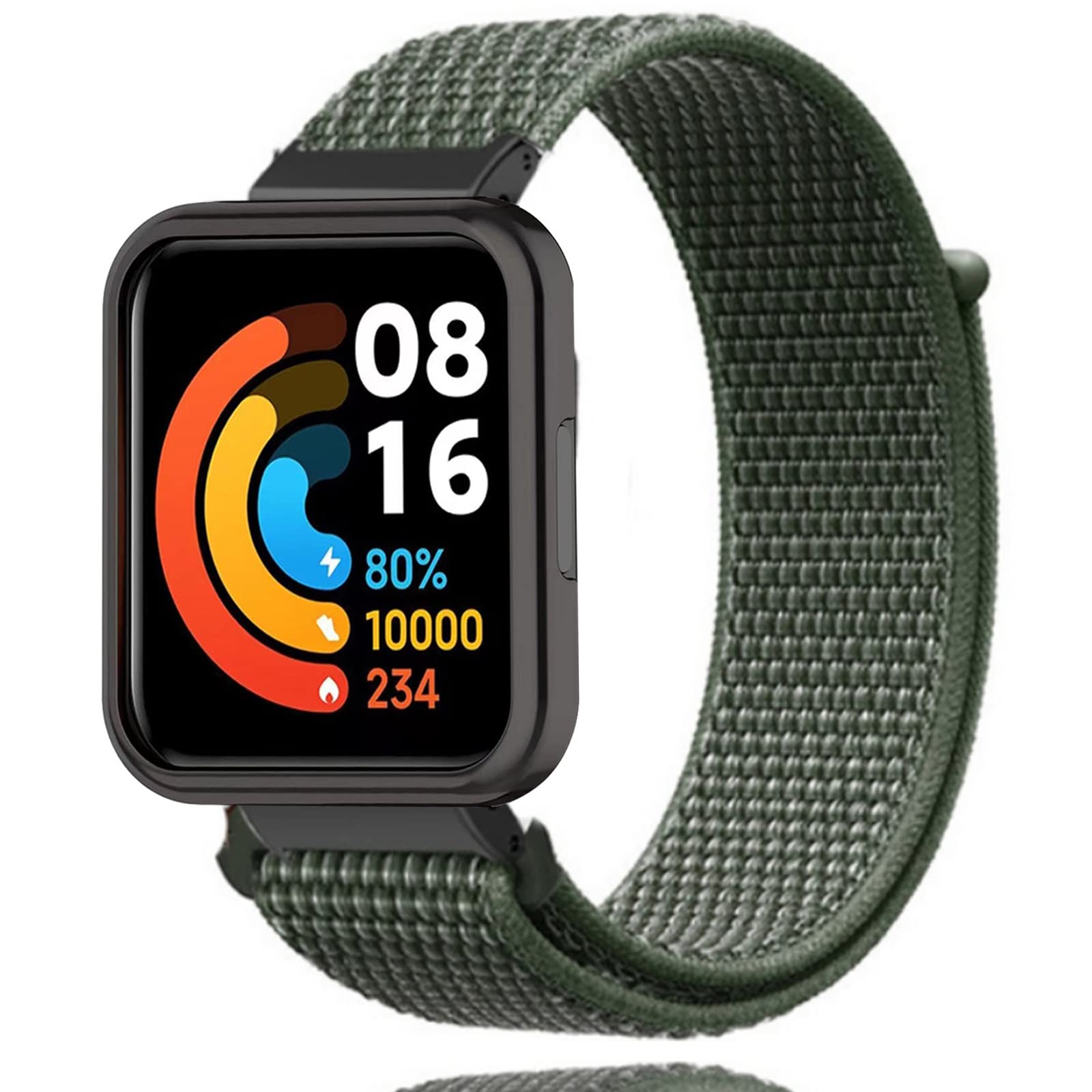 Keecuty Bracelet for Redmi Watch 2 Lite/Xiaomi Mi Watch 2 Lite, Replacement Strap Watch Strap for Redmi Watch2 / Bracelets for Xiaomi Mi Watch Lite2/Redmi Watch2, Larghezza: 6 cm x 8 cm, Lunghezza: 22