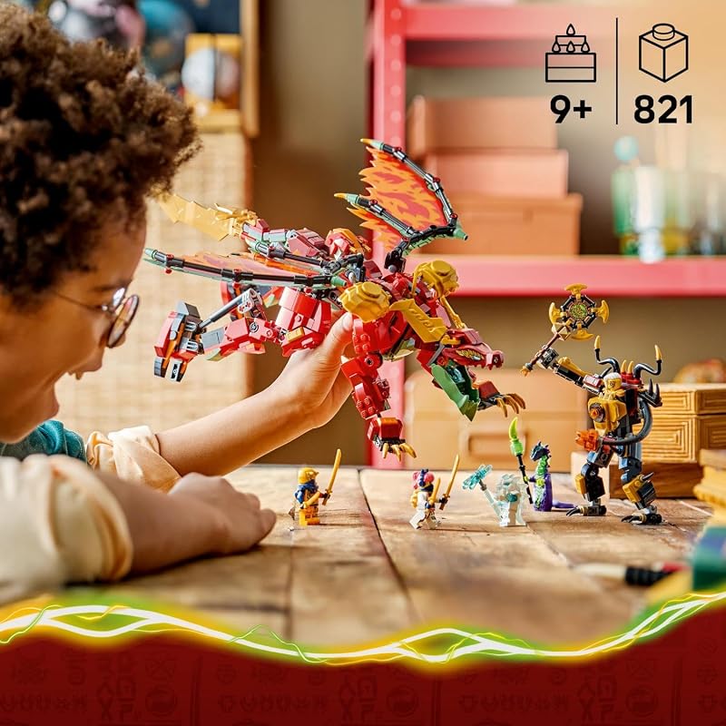 Ninjago Meca Dragón Transformable de Wyldfyre 71868