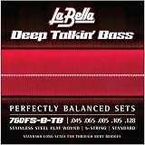La Bella 760FS-B-TB Deep Talkin Bass Flats 5-String .045-.128 Long Scale