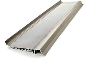 Waterlock Micromesh 5 inch Gutter Guards Leaf Protection, 1 Feet Sample Pack Clay, Stainless Steel Mesh, Aluminum Gutter Covers, Contractor Grade Gutter Guard from Manufacturer