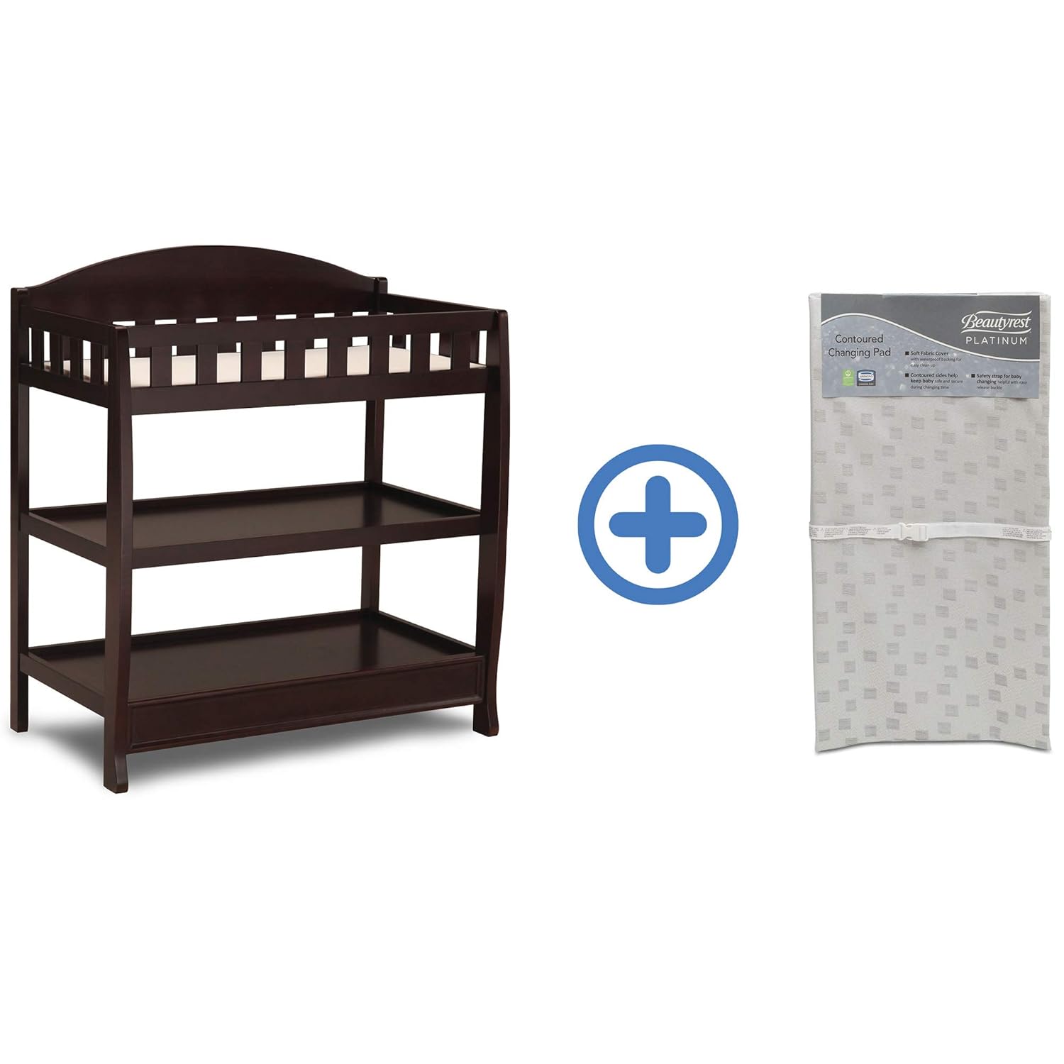 delta children infant changing table
