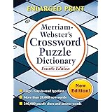 Merriam-Webster's Crossword Puzzle Dictionary, 4th Ed., Enlarged Print Edition, Newest Edition