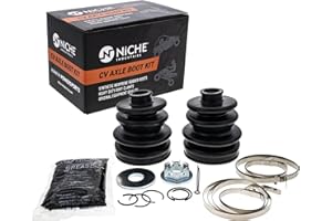 NICHE Front Rear CV Axle Boot Kit for Arctic Cat 400 500 650 700 700S 1000 1436-207 1436-228 2436-111
