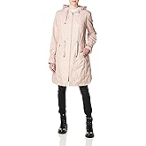 Cole Haan Women's Hooded Anorack Rain Coat