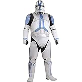 Plus Size Star Wars Clone Trooper Costume for Men - Jumpsuit, Armor, Hood, Gloves & Mask - Adult Star Wars Halloween Outfit
