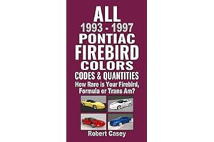 All 1993-1997 Pontiac Firebird Colors, Codes & Quantities: How Rare is Your Firebird, Formula, or Trans Am?