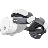 BOBOVR M3 Head Strap Compatible with Quest 3/3S, Dual-Mode VR Strap with Halo and Elite Fit Modes, Front and Rear Adjustment Knobs, Reduced Face Pressure, Stable Fit for Active Games