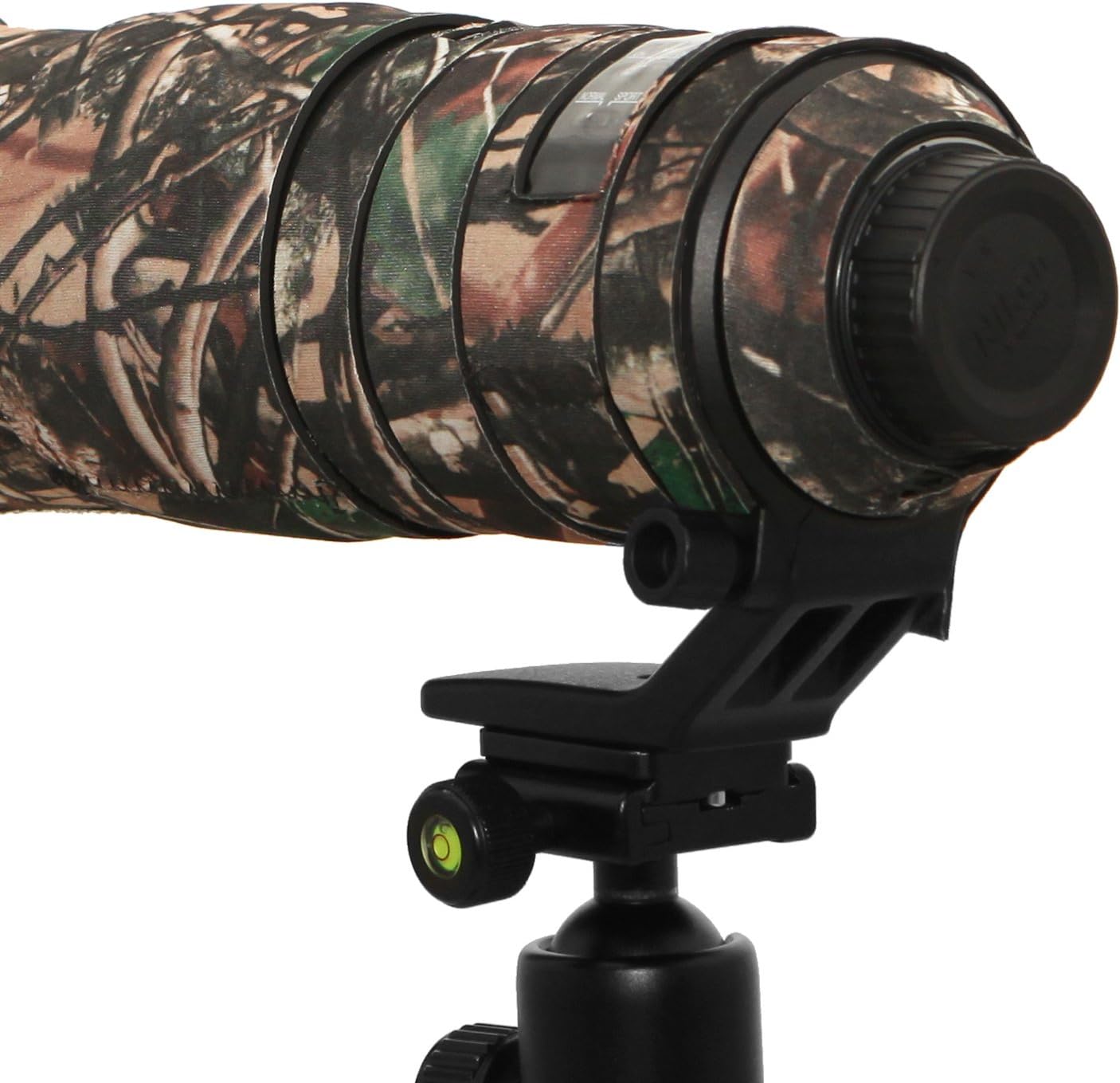 Forest Brown Camo Mekingstudio Rubber Camera Lens Cover Coat Protective Camo Cover for Nikon 200