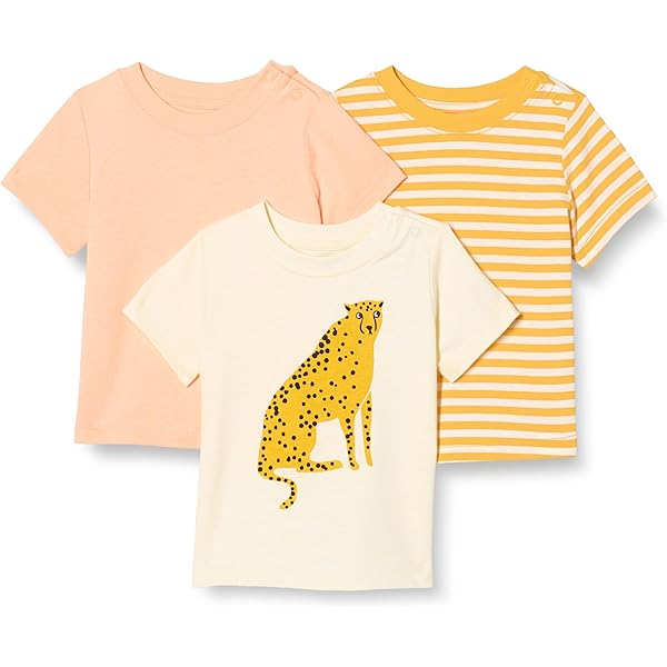 T-shirt Bébé Animal World 'Fast Like A Cheetah' - Noir, Taille Toddler, Coton