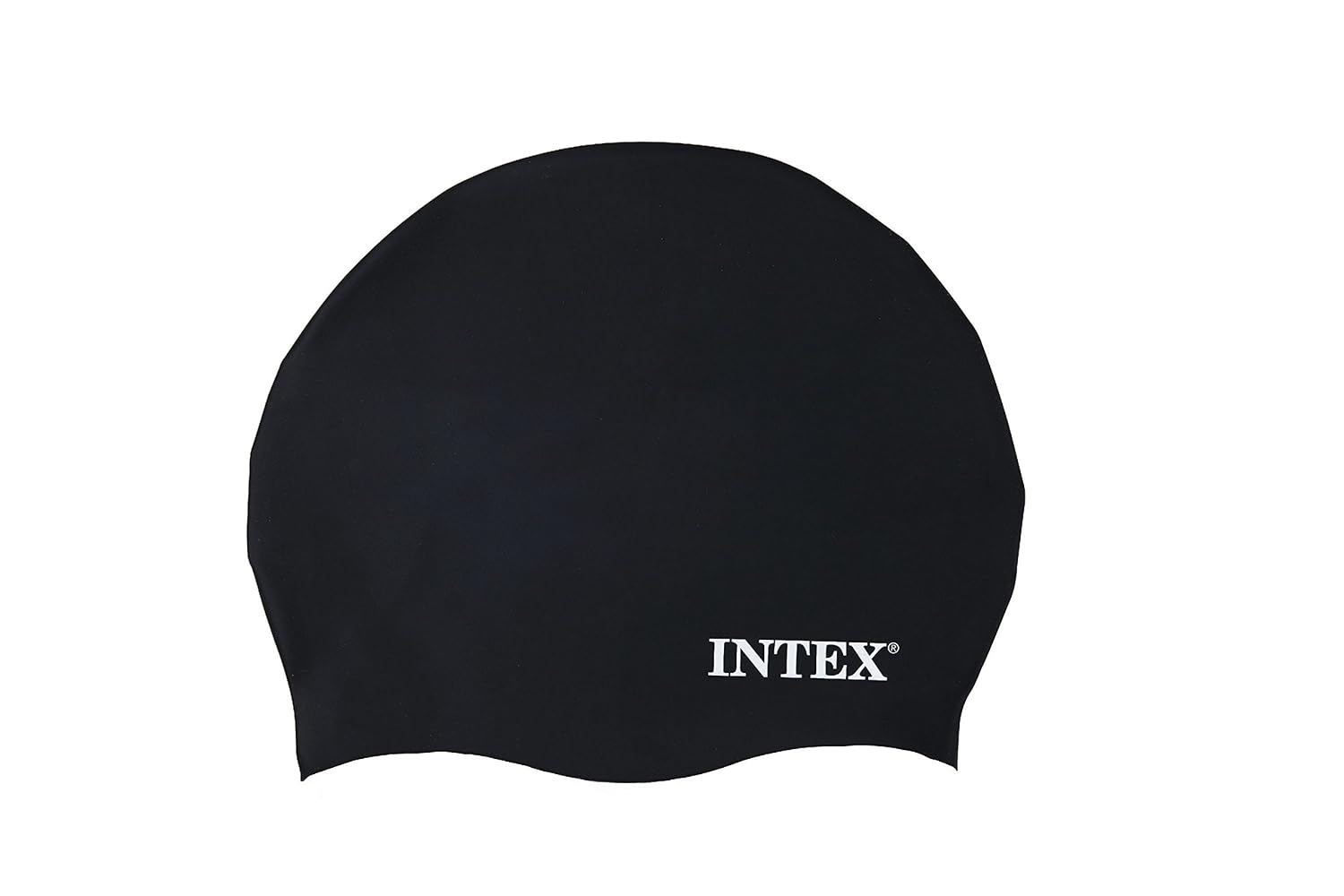 black swim cap