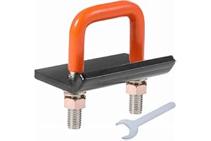 LEACHOI Hitch Tightener, Clamp Anti Rattle Stabilizer for 1.25" to 2" Hitches, Rubber Coated Lock Down Hitch Stabilizer,Reduce Movement On Hitch Mount Cargo Carrier Bike Rack for a Wobble.(1 Ea)