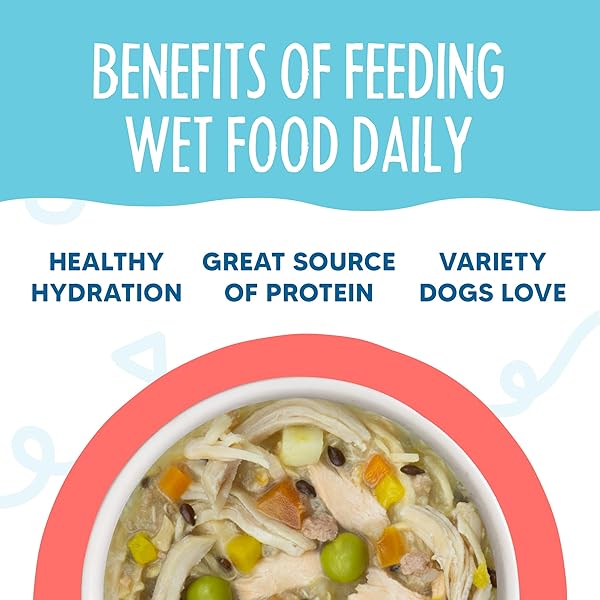 WERUVA MEALS ‘N MORE NATURAL WET DOG FOOD, WOOF WOOF FLOOF! SKIN & COAT HEALTH VARIETY PACK, 3.5OZ CUP (PACK OF 10)