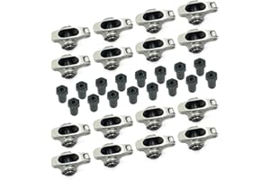 UnayKolb 16+16 Small Block Chevy 1.5 3/8 Stainless Steel Roller Rocker Arms for Sbc 265 267 283 302 305 307 327 350 400 V8 Engine DM-SS3501538
