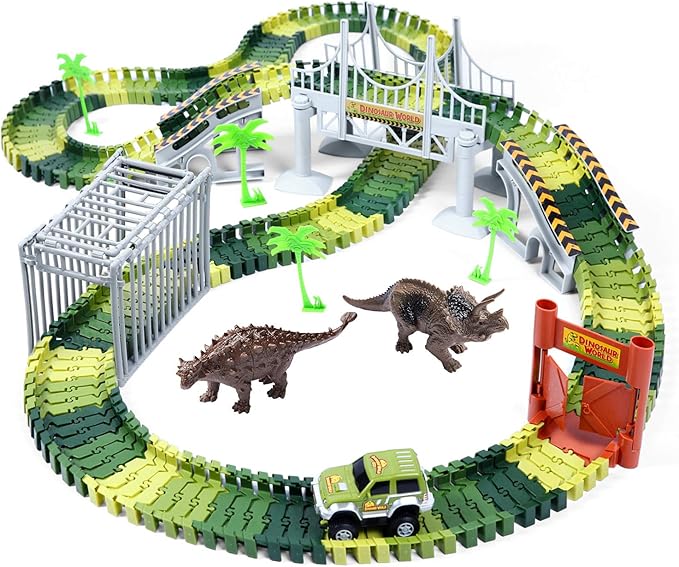 zuru dinosaur race track