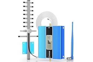 NICEGREEN LIFE Cell Phone Signal Booster, Cellular Signal Booster for Home and Office, Boost 4G LTE Signal for Verizon, AT&T, T-Mobile and More Carriers, 65dB with High Gain Antennas, Band: B3,1800DCS，FCC Approved