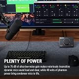 Elgato Wave XLR Audio Mixer 75 dB Preamp USB-C Phantom Power Tap-to-Mute view 5