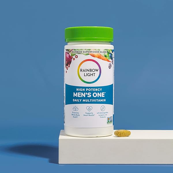 RAINBOW LIGHT MENS ONE HIGH POTENCY DAILY MULTIVITAMIN, VEGETARIAN, 150 CT., PACKAGE MAY VARY