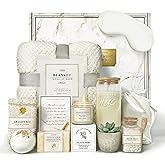 AHAGIFTREE Care Package for Women,12PC Get Well Gifts for Women After Surgery,Birthday,Get Well Soon,Grief,Sympathy Gifts,Condolences (white)