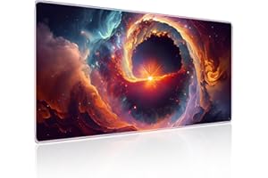 WECOOL Large Gaming Mouse & Keyboard Pad, 31.5 x 11.8inch Extended Long Smooth Fabric Professional Gaming Mousepad, Non-Slip Base Mouse Pads for Desk, Computer Mouse Pad for Gaming, Office