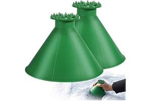 CLESDF Magical Car Ice Scraper Funnel Snow Scraper Car Windshield Ice Scrapers