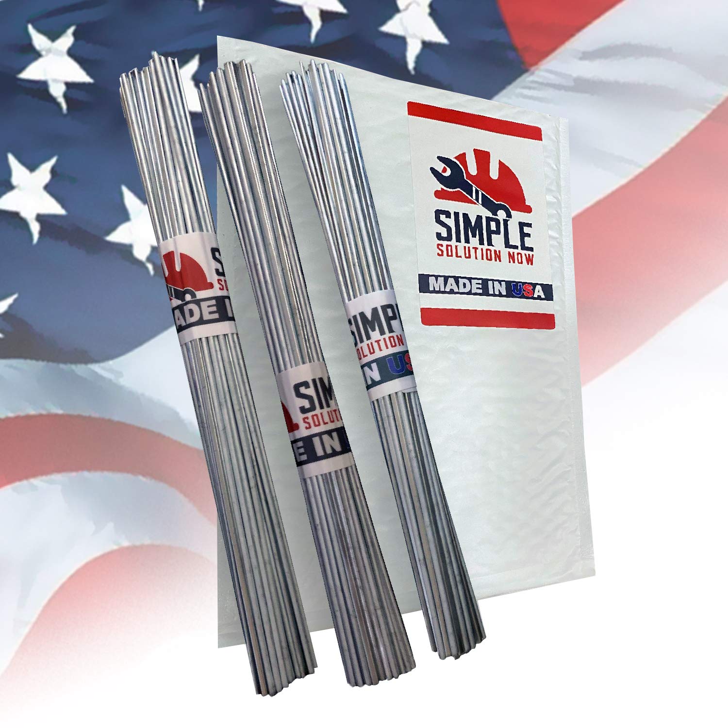 Simple Welding Rods USA Made from Simple Solution Now - Aluminum Brazing/Welding Rods - Make Your Repair Stronger Than The Parent Metal Every Time - 30 Rods