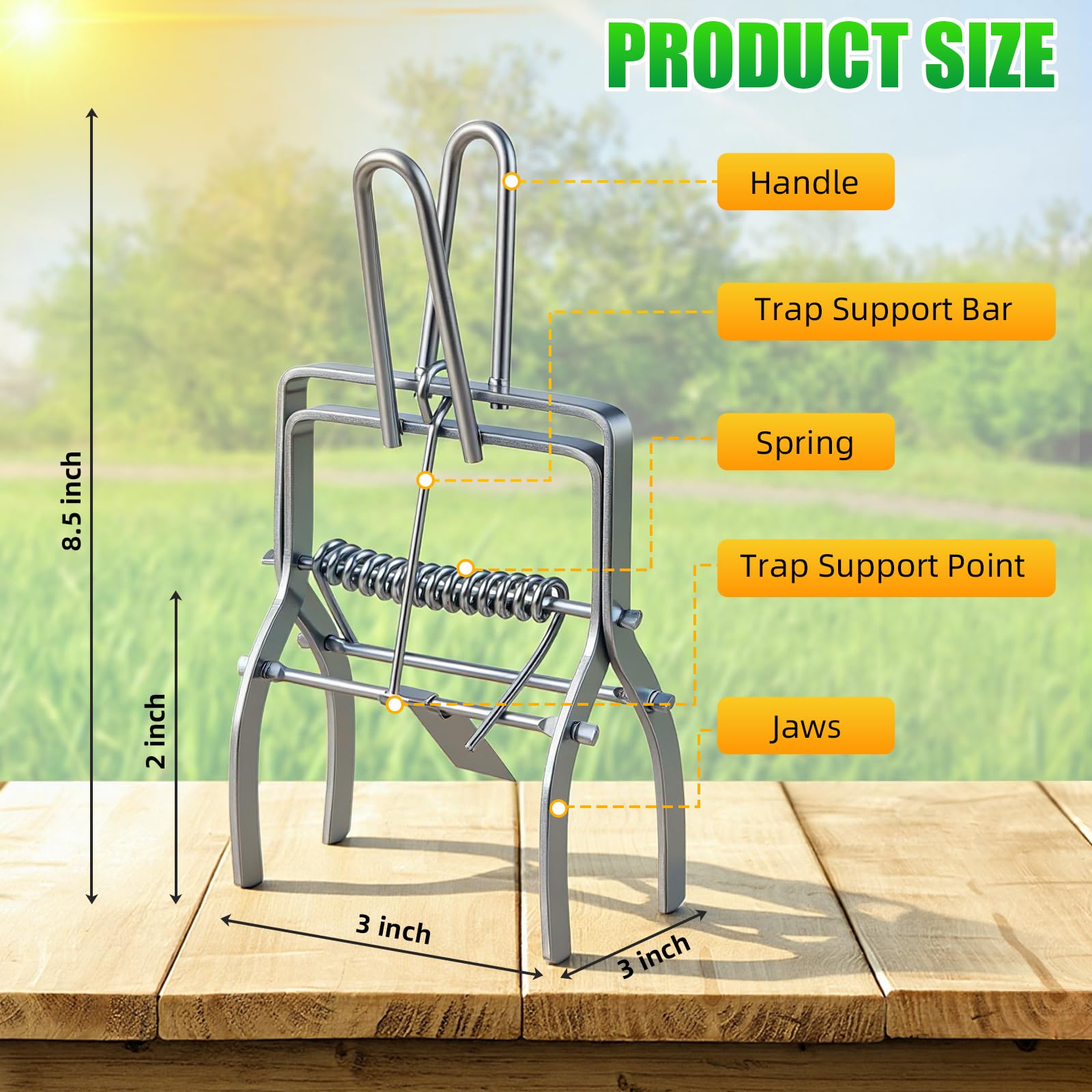 Photo 1 of 4 Pcs Mole Trap Gopher