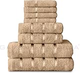 GC GAVENO CAVAILIA 8 Piece Towel Bale Set 450 GSM Cotton Quick Dry view 7