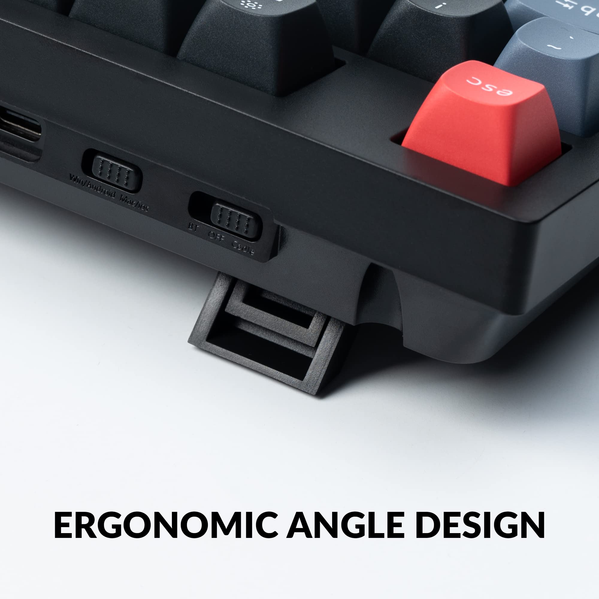 Keychron K10 Pro Wireless Custom Mechanical Keyboard, 100% Layout QMK Programmable Bluetooth/Wired RGB Backlit with Hot-swappable Keychron K Pro Brown Switch Compatible with Mac Windows Linux