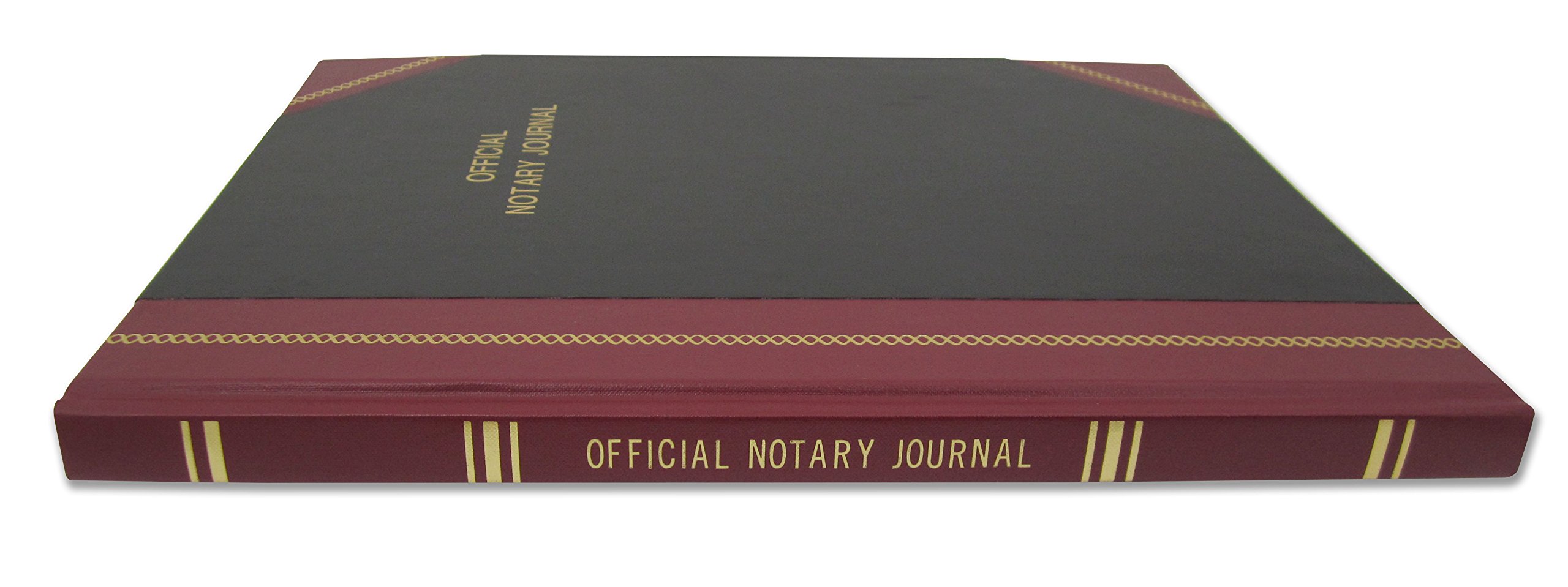 BookFactory Official Notary Journal/Log Book 168 Pages 8.5" X 11" 668
