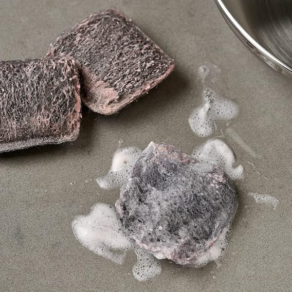 BRILLO HEAVY DUTY STEEL WOOL SOAP PADS, ORIGINAL RED SCENT, 10-COUNT