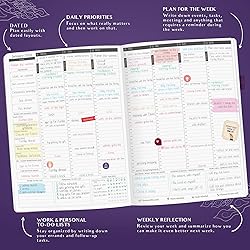 Legend Hourly Schedule Planner PRO Dated Jan