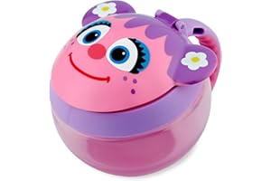Skip Hop x Sesame Street Baby Snack Container, Toddler Snack Cup, Abby Cadabby