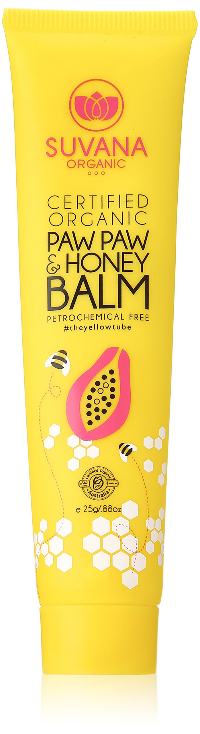 Suvana Organic Paw Paw and Honey Balm 25g