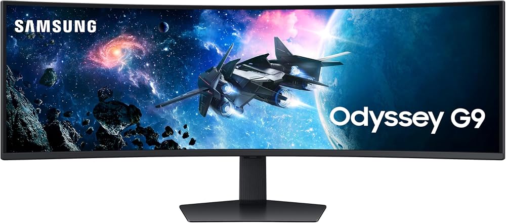 Samsung LS49CG954EUXXU Odyssey 49 Inch Curved Monitor 240Hz 1ms VA HDR1000